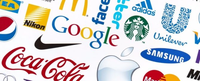Image of Branded Logos of Companies